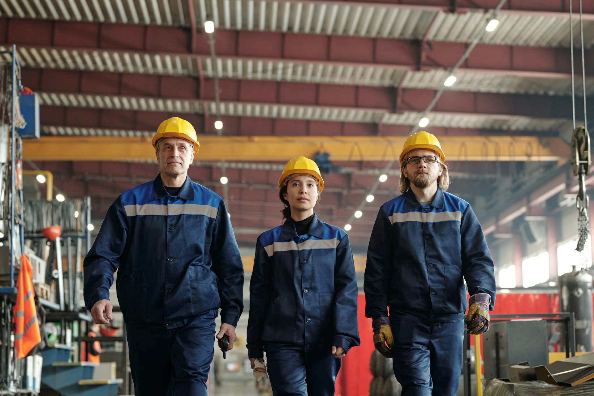 manufacturing team